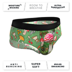The Trip Advisor | Mushroom Ball Hammock® Pouch Underwear Briefs - Shinesty