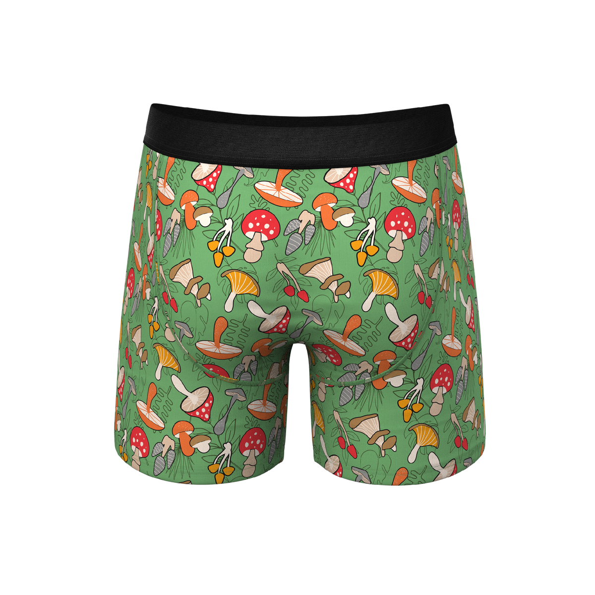 The Trip Advisor | Mushroom Ball Hammock® Pouch Underwear With Fly - Shinesty