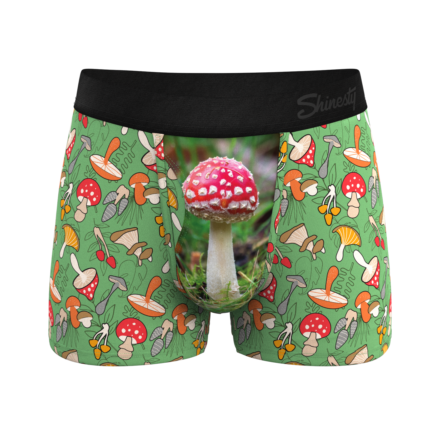 The Trip Advisor | Mushroom Ball Hammock® Pouch Trunks Underwear - Shinesty