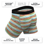 The Trout Of The Blue | Trout Skin Ball Hammock® Pouch Underwear With Fly - Shinesty