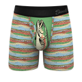 The Trout Of The Blue | Trout Skin Ball Hammock® Pouch Underwear With Fly - Shinesty