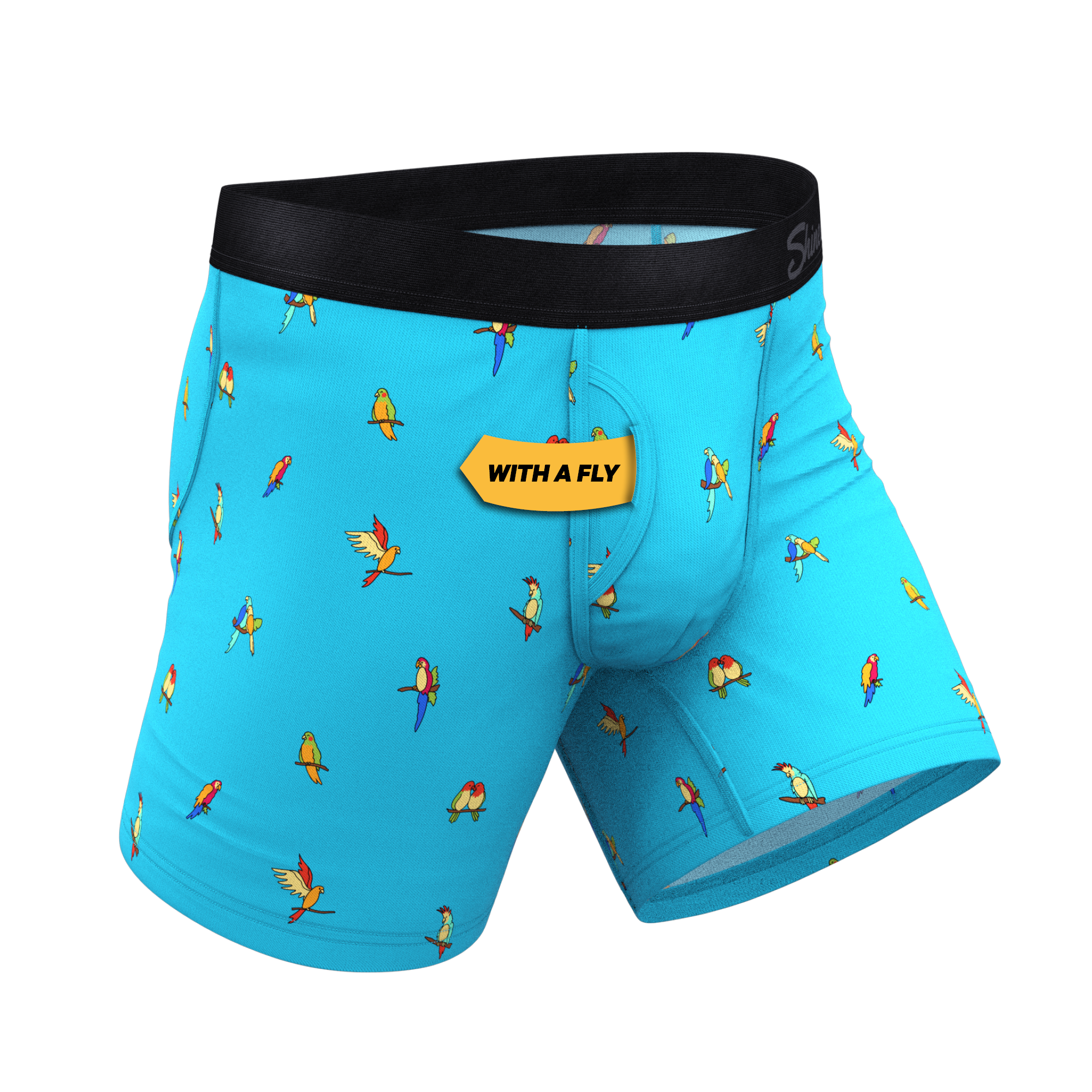 The Tweet Yourself | Parrot Ball Hammock® Pouch Underwear With Fly - Shinesty