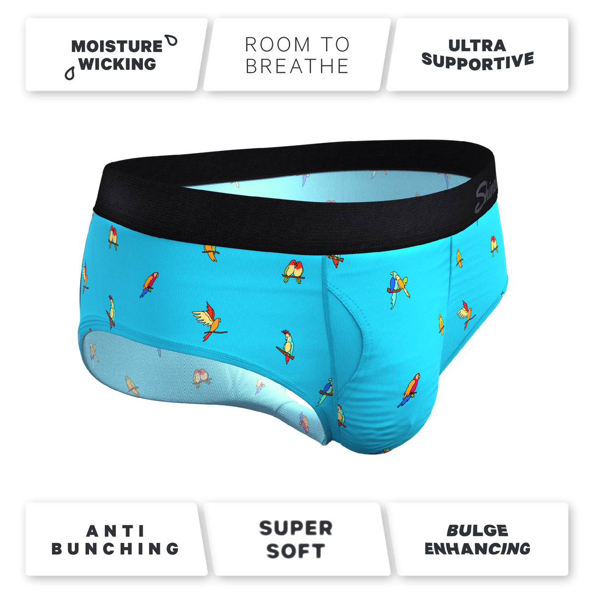 The Tweet Yourself | Parrot Ball Hammock® Pouch Underwear Briefs - Shinesty