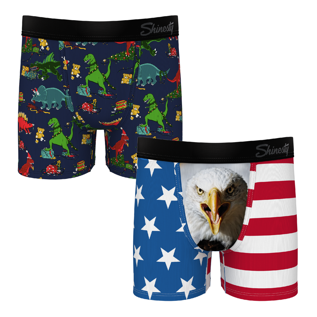 The USA Holiday | Youth Boxer Briefs 2 Pack - Shinesty
