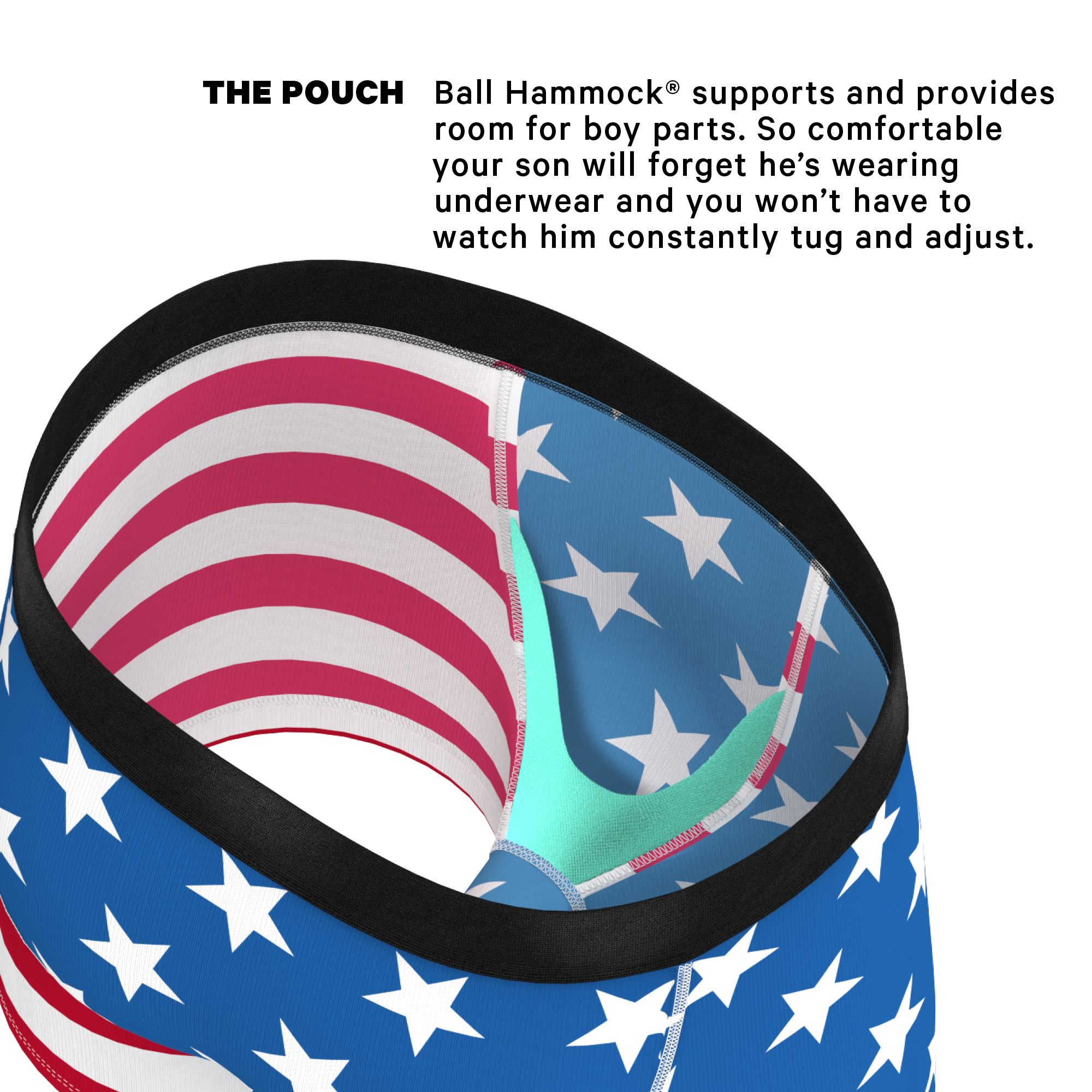 The USA Holiday | Youth Boxer Briefs 2 Pack - Shinesty