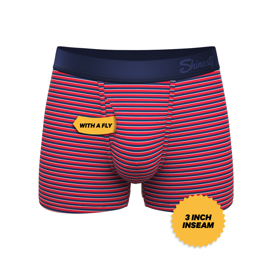 The US of A | USA Stripe Ball Hammock® Pouch Trunk Underwear - Shinesty