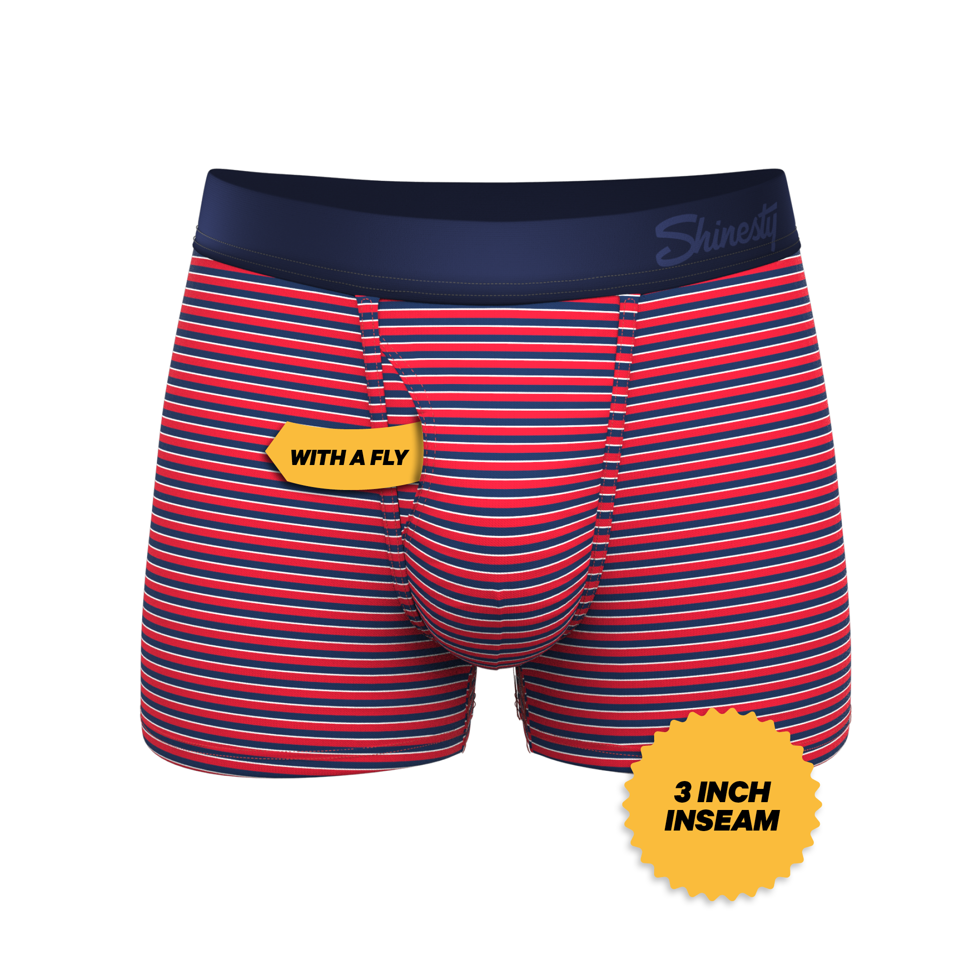 The US of A | USA Stripe Ball Hammock® Pouch Trunk Underwear - Shinesty