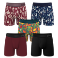 The Under the Tree | Ball Hammock® Pouch Boxer Briefs with Fly 5 Pack - Shinesty