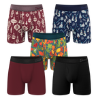 The Under the Tree | Ball Hammock® Pouch Boxer Briefs with Fly 5 Pack - Shinesty