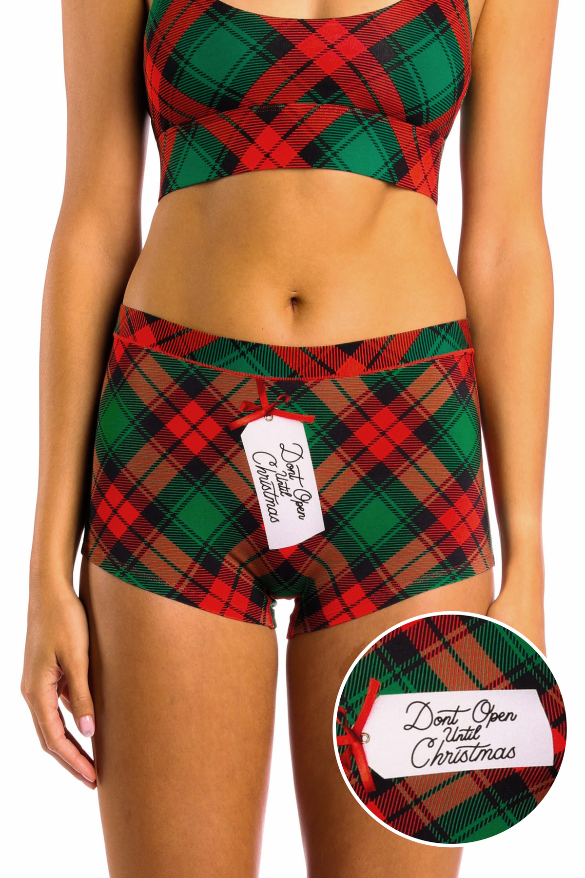The Under the Mantel | Christmas Gift Modal Boyshort Underwear - Shinesty