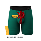 The Unwrap Me | Present Ball Hammock® Boxer - Long Leg - Shinesty