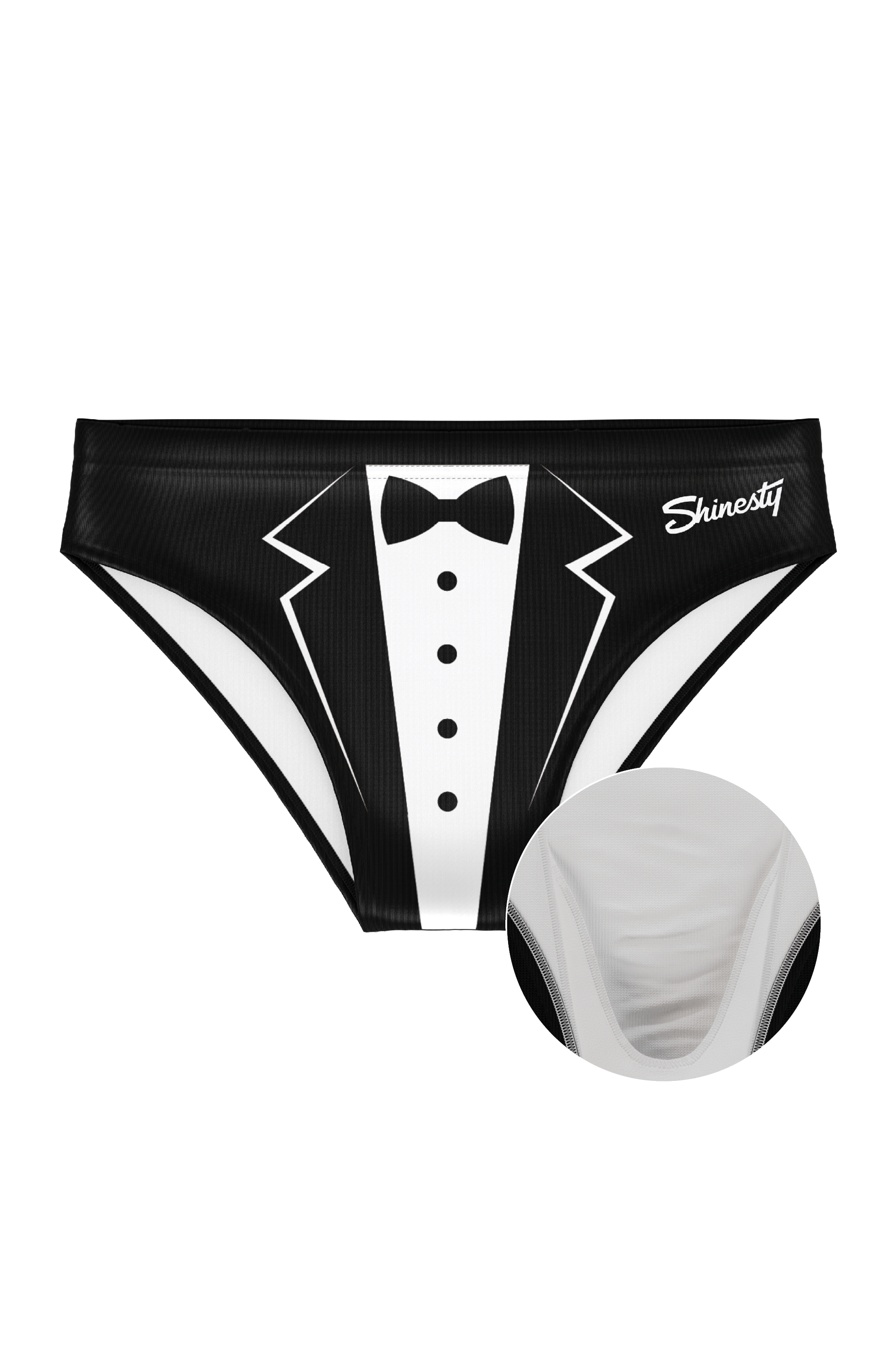 The Butlers | Tuxedo Ball Hammock® Pouch Swim Briefs - Shinesty