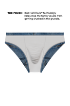 The Ranch Hand | Western Denim Ball Hammock® Pouch Swim Briefs - Shinesty