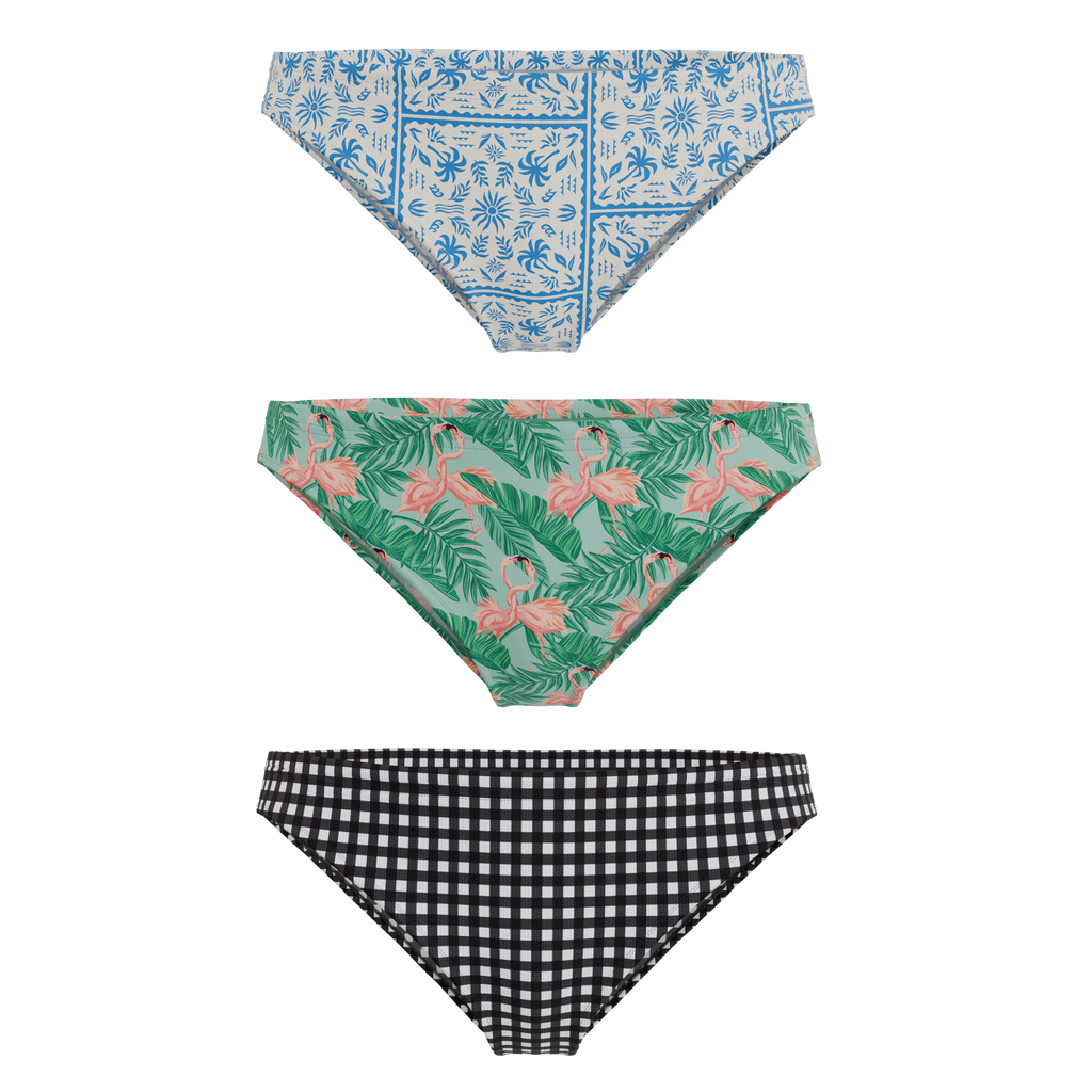 The Vacation Vices | Bikini Underwear 3 Pack - Shinesty