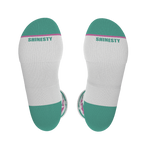 The Venice Beach | Palm Trees Heel Hammock™ Crew Socks - Shinesty