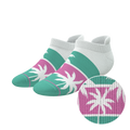 The Venice Beach | Palm Trees Heel Hammock™ Ankle Socks - Shinesty