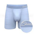 The Venus | Light Blue Stripe Ball Hammock® Pouch Underwear - Shinesty