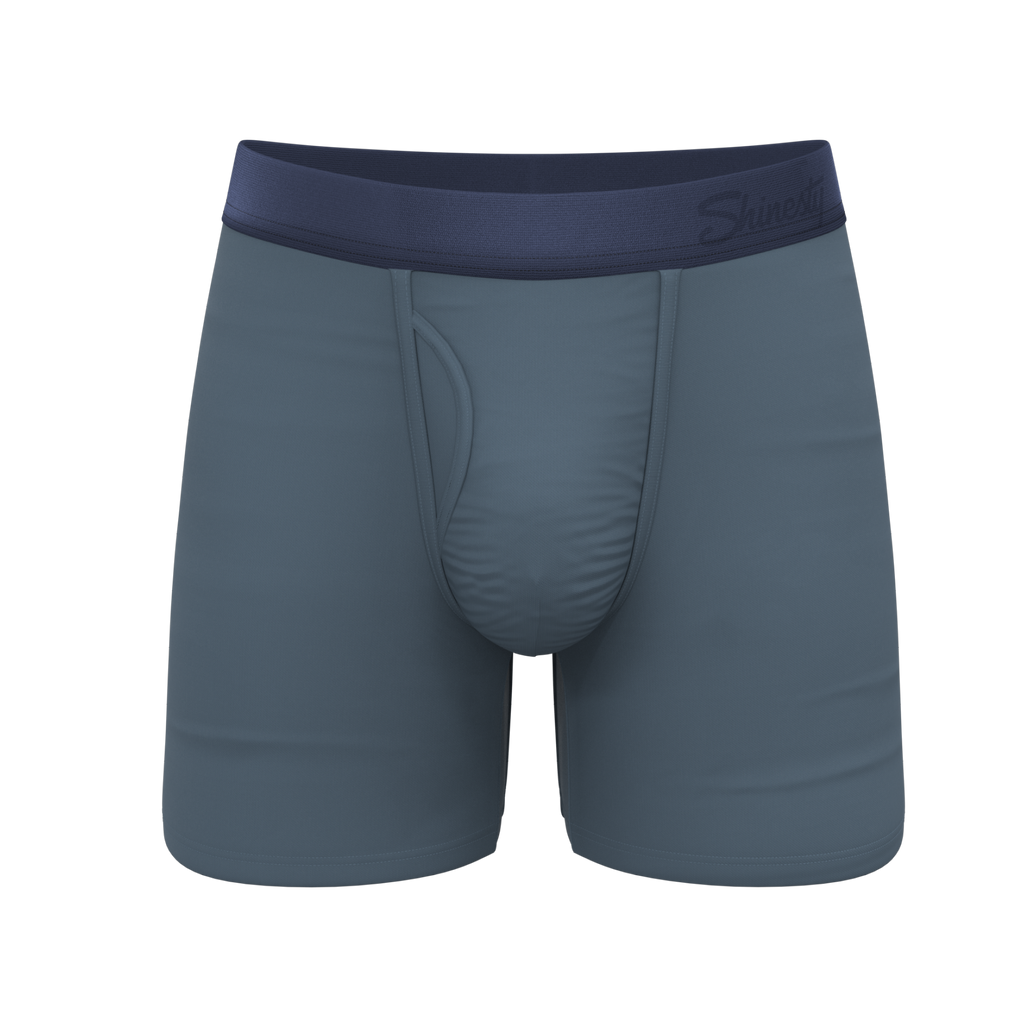 The Wake In The Lake | Tonal Teal Ball Hammock® Magnum Big Pouch Underwear - Shinesty