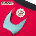 The Wake In The Lake | Tonal Teal Ball Hammock® Magnum Big Pouch Underwear - Shinesty
