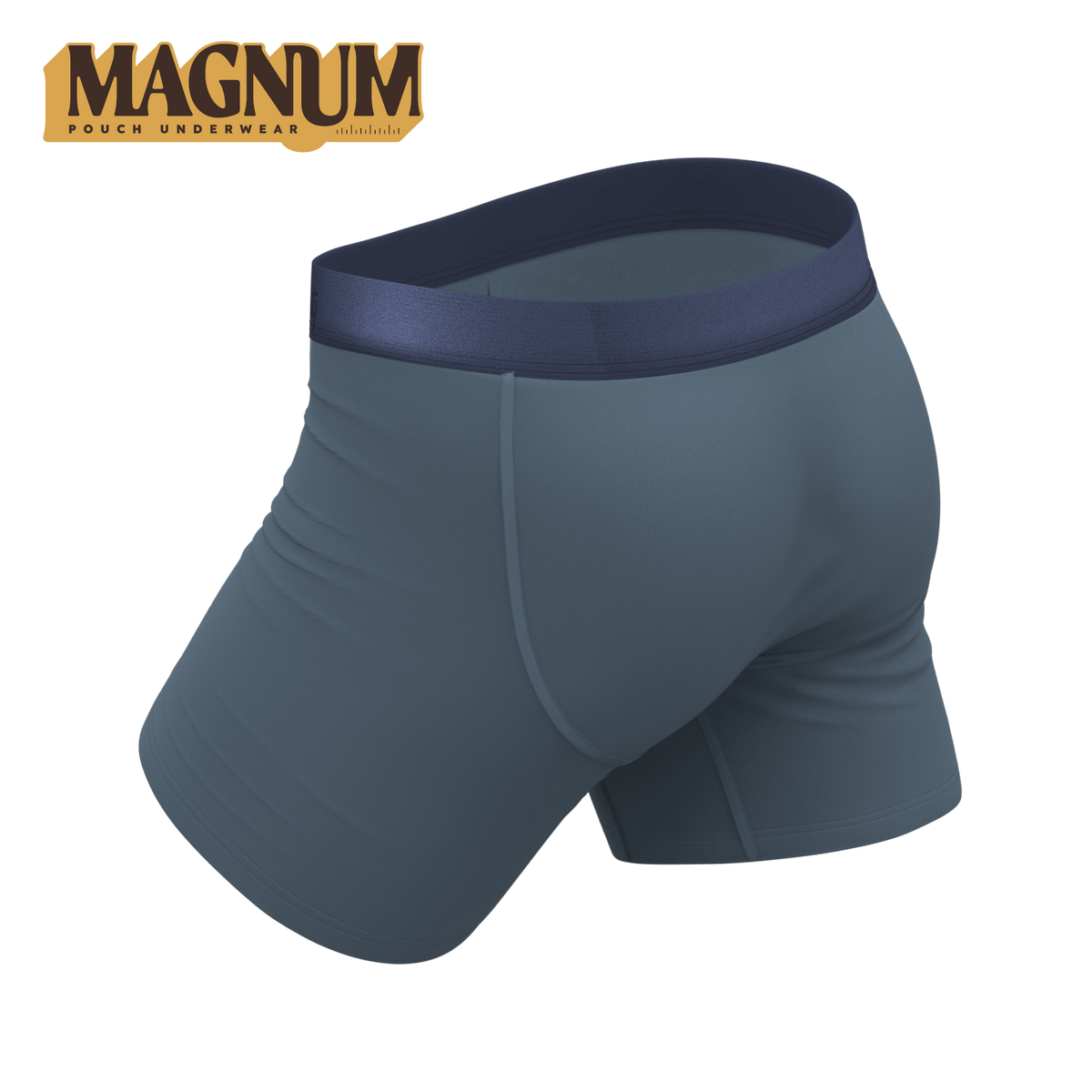 The Wake In The Lake | Tonal Teal Ball Hammock® Magnum Big Pouch Underwear - Shinesty