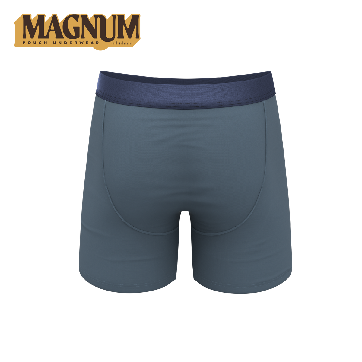 The Wake In The Lake | Tonal Teal Ball Hammock® Magnum Big Pouch Underwear - Shinesty