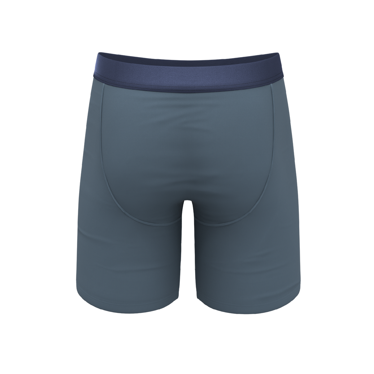 The Wake In The Lake | Tonal Teal Ball Hammock® Boxer - Long Leg - Shinesty