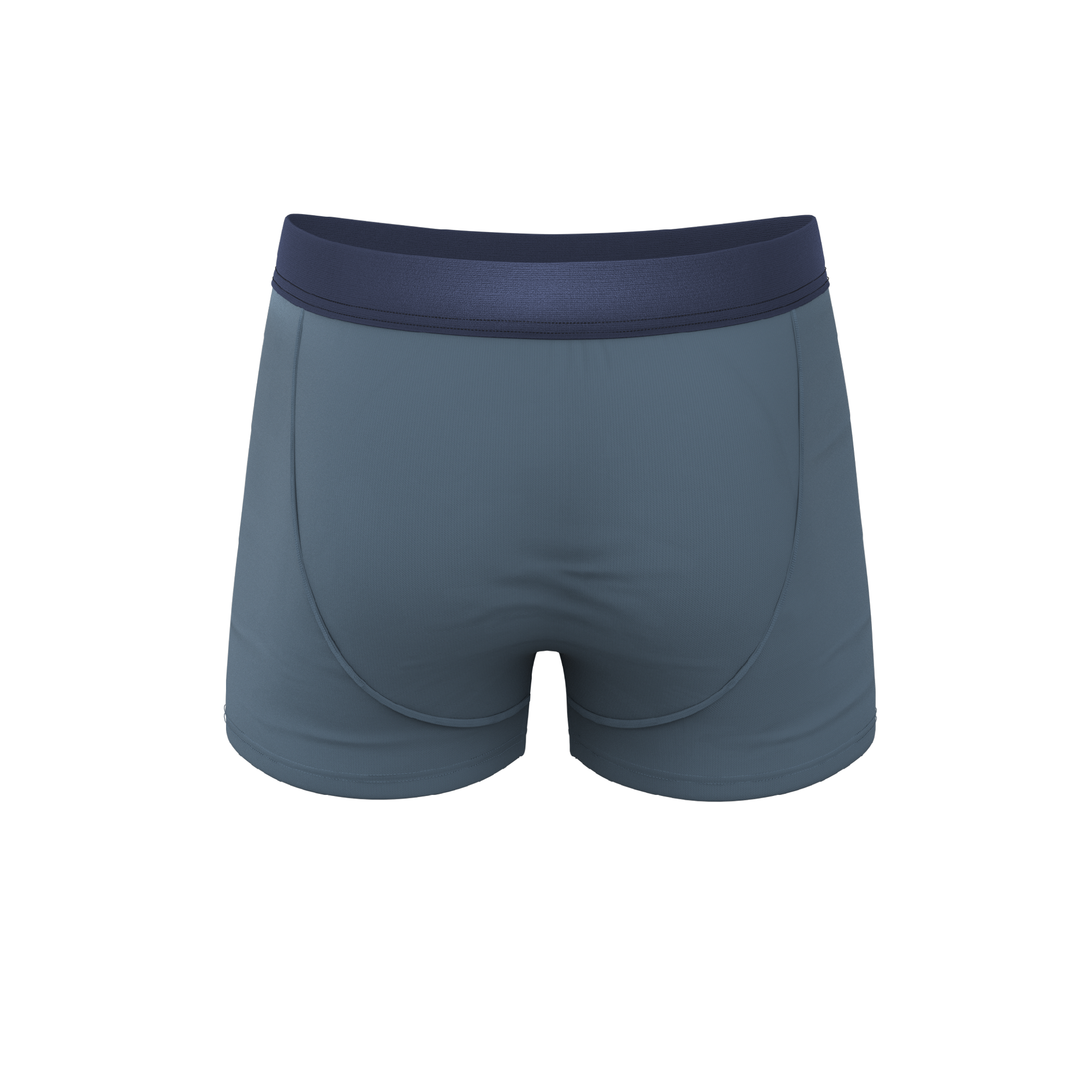 The Wake In The Lake | Tonal Teal Ball Hammock® Pouch Trunks Underwear - Shinesty