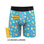 The Wakey Wakey | Eggs and Bacon Ball Hammock® Boxer - Long Leg - Shinesty