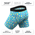 The Wakey Wakey | Eggs and Bacon Ball Hammock® Boxer - Long Leg - Shinesty