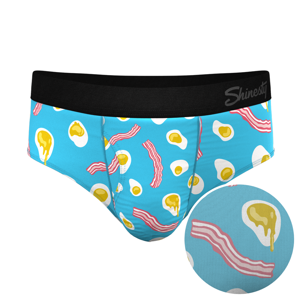 The Wakey Wakey | Eggs and Bacon Ball Hammock® Pouch Underwear Briefs - Shinesty