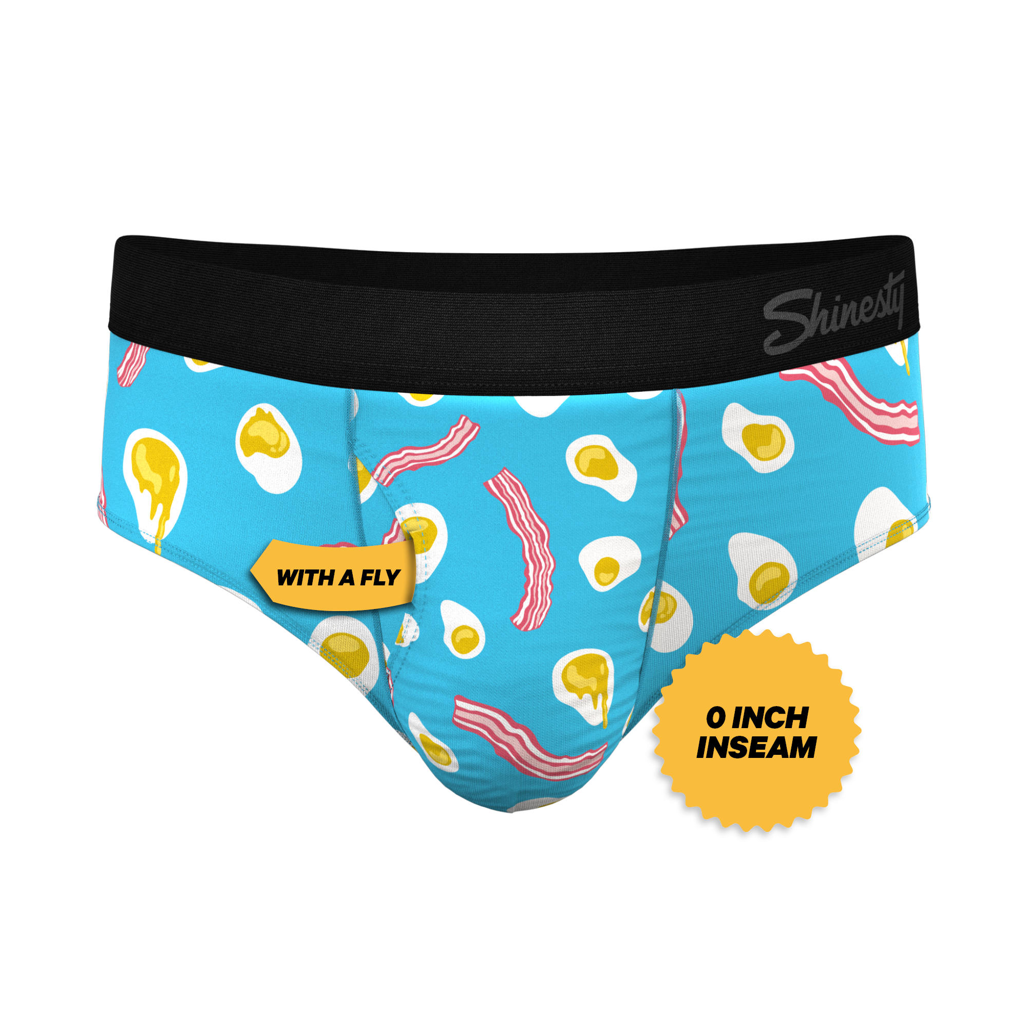 The Wakey Wakey | Eggs and Bacon Ball Hammock® Pouch Underwear Briefs - Shinesty