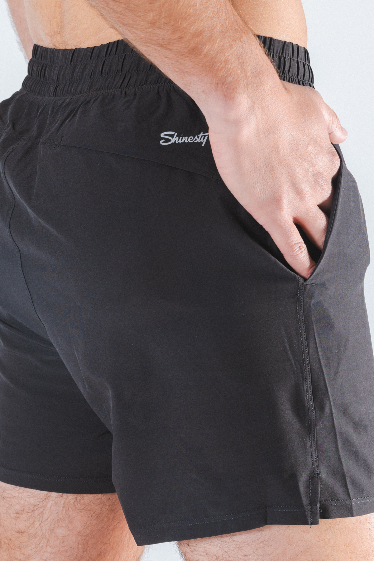 The Water Break | Black and Green Neon Ball Hammock® 7 Inch Athletic Shorts - Shinesty