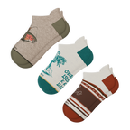 The Western Three | Heel Hammock™ Ankle Socks 3 Pack - Shinesty
