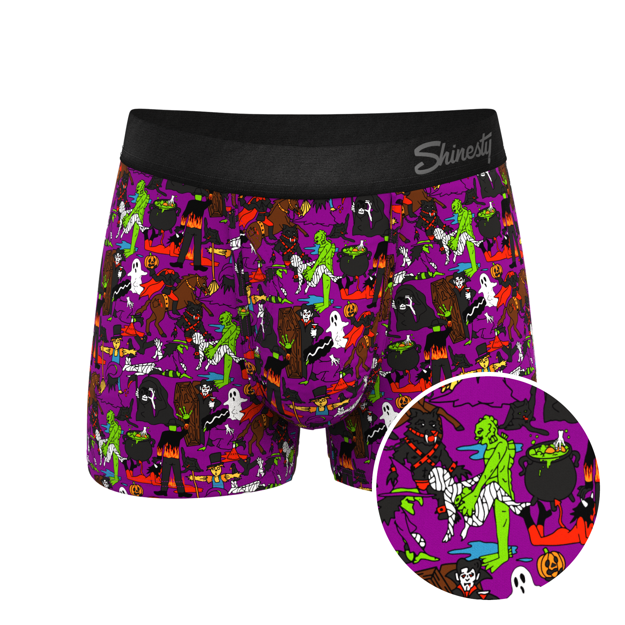 The Wet Nightmare | Halloween Characters Ball Hammock® Pouch Trunks Underwear - Shinesty