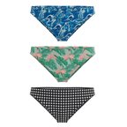 The Wet & Wild | Bikini Underwear 3 Pack - Shinesty