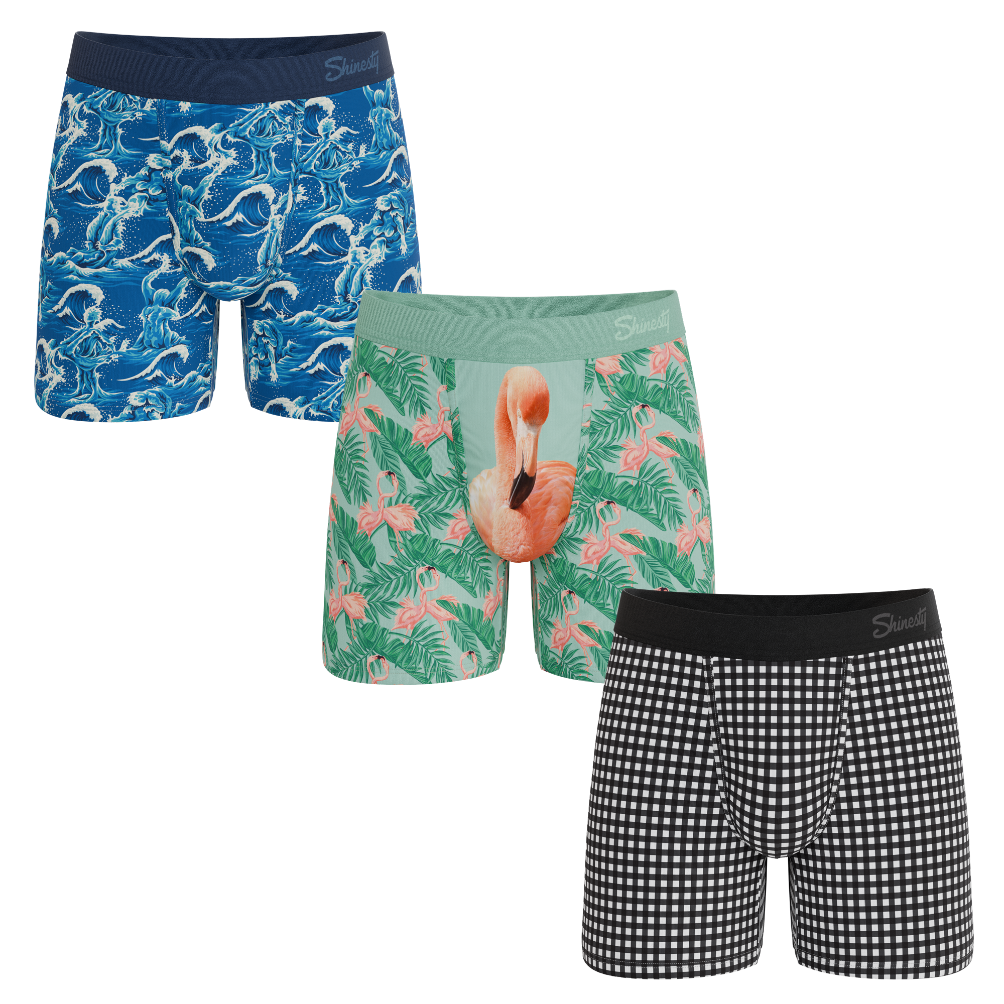 The Wet & Wild | Ball Hammock® Boxer Brief 3 Pack - Shinesty