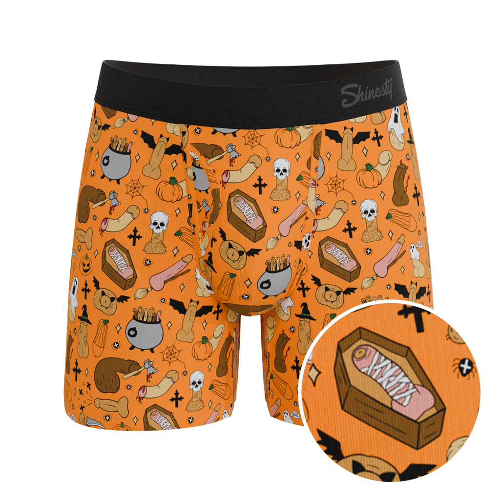 The Wicked Willy | Graphic Trick or Treat Ball Hammock® Pouch Underwear With Fly - Shinesty