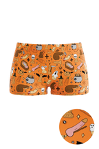 The Wicked Willy | Graphic Trick or Treat Modal Boyshort Underwear - Shinesty