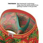 The Wiener In Paradise | Shinesty X Wienerschnitzel Tropical Ball Hammock® Pouch Underwear - Shinesty