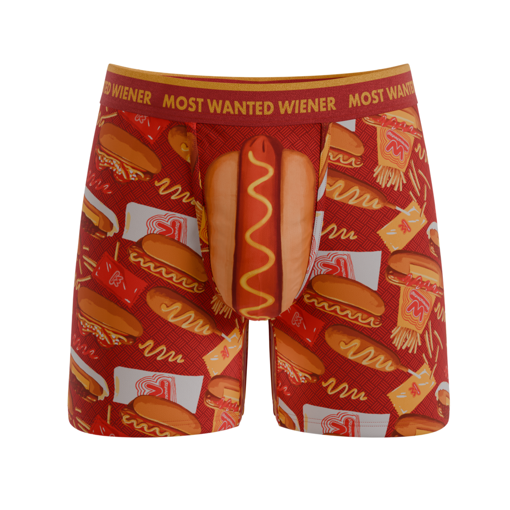 The Big W's | Shinesty x Wienerschnitzel Ball Hammock® Pouch Underwear - Shinesty
