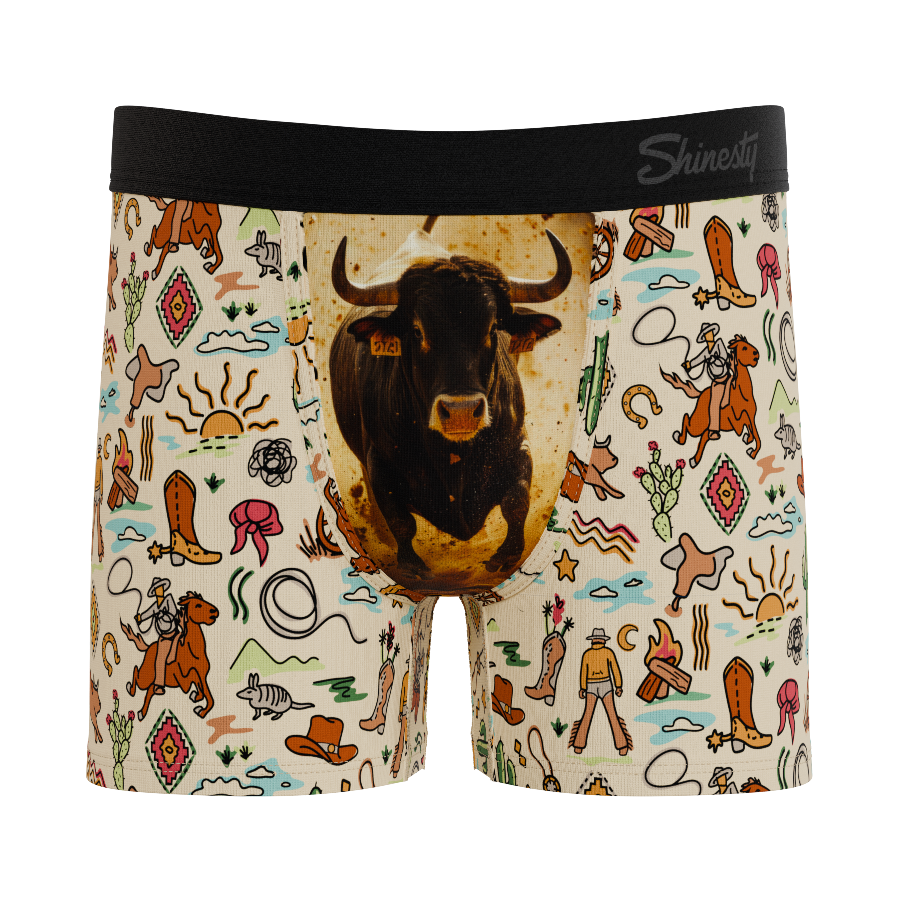 The Wild Bandit | Bull Youth Boxer Briefs - Shinesty