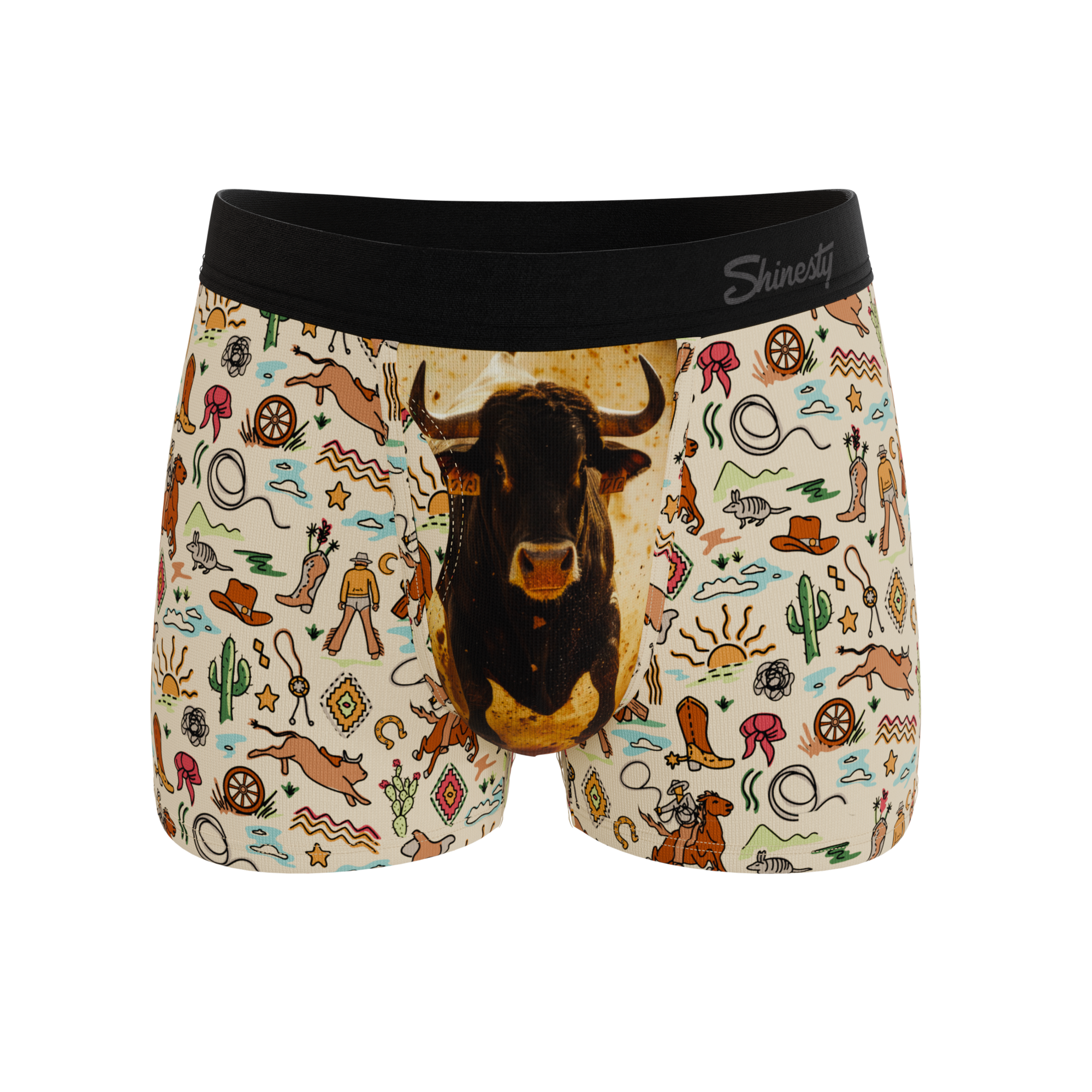 The Wild Bandit | Bull Ball Hammock® Pouch Trunks Underwear - Shinesty
