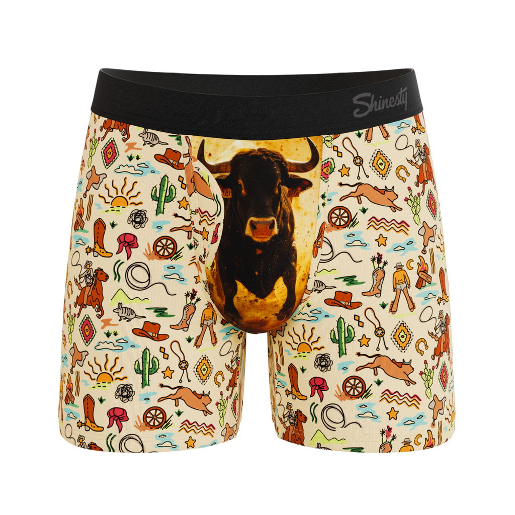 The Wild Bandit | Bull Ball Hammock® Magnum Big Pouch Underwear - Shinesty