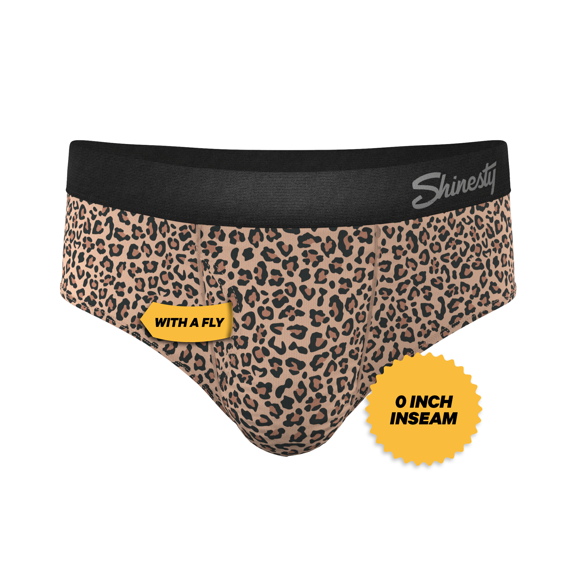 The Wild Cat | Leopard Print Ball Hammock® Pouch Underwear Briefs - Shinesty