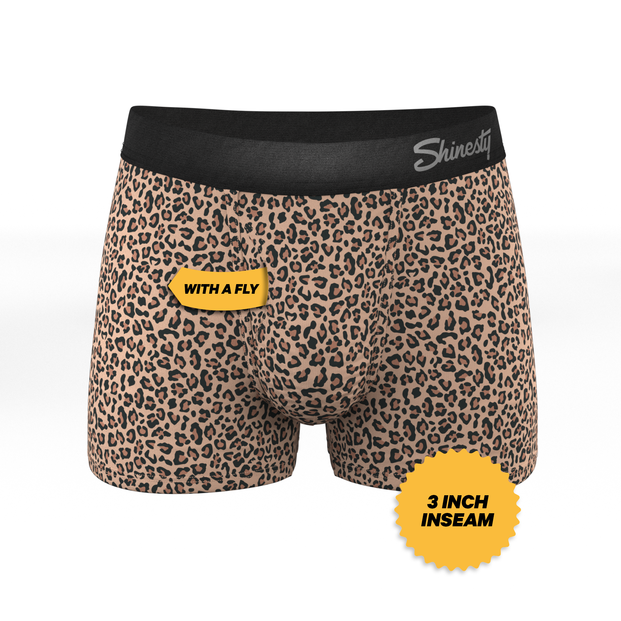 The Wild Cat | Leopard Print Ball Hammock® Pouch Trunks Underwear - Shinesty
