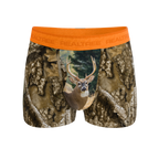 The Wild Game | Realtree x Shinesty Neon Orange Ball Hammock® Pouch Trunks Underwear - Shinesty