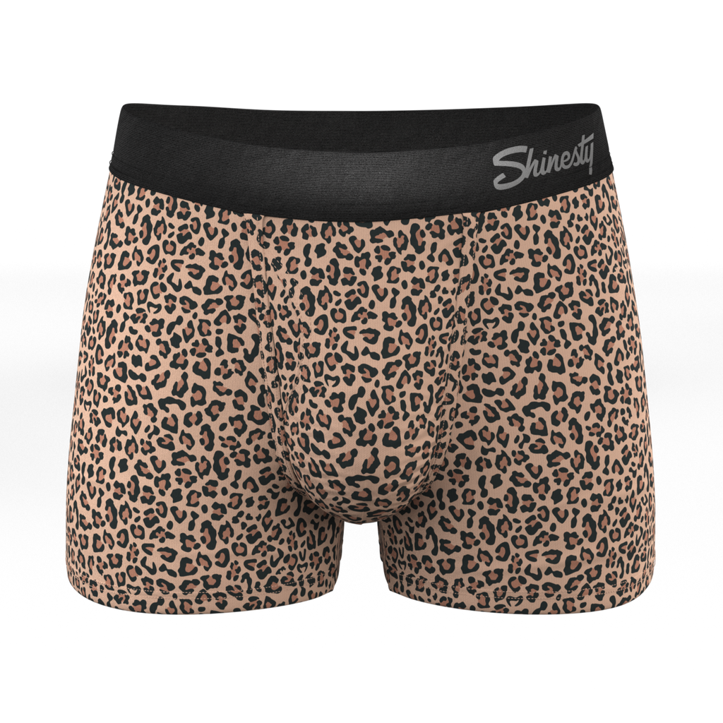 The Wild Cat | Leopard Print Ball Hammock® Pouch Trunks Underwear - Shinesty