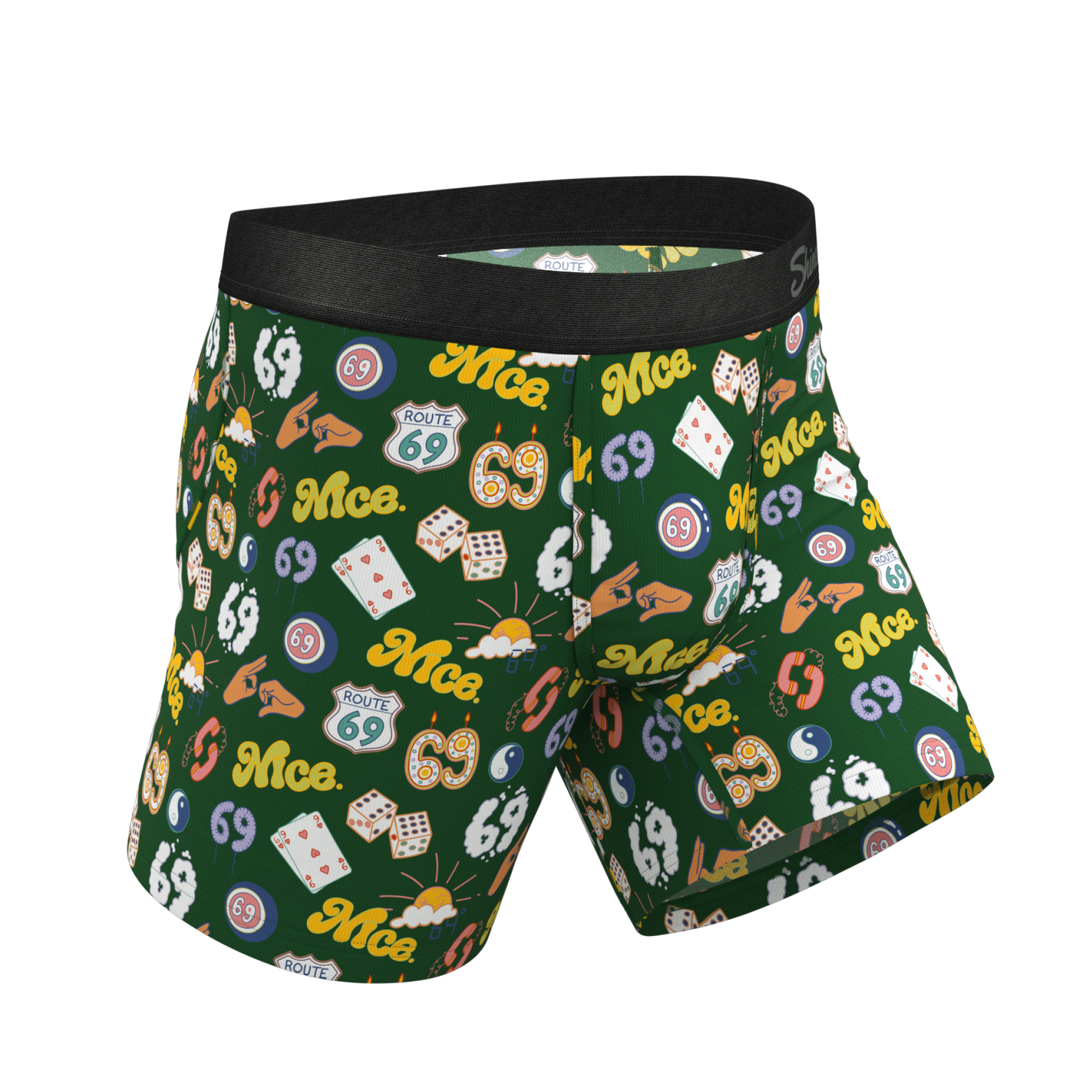 The Wine Dine & 69 | Route 69 Ball Hammock® Pouch Underwear - Shinesty