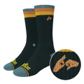 The Wine Dine & 69 | Route 69 Heel Hammock™ Crew Socks - Shinesty