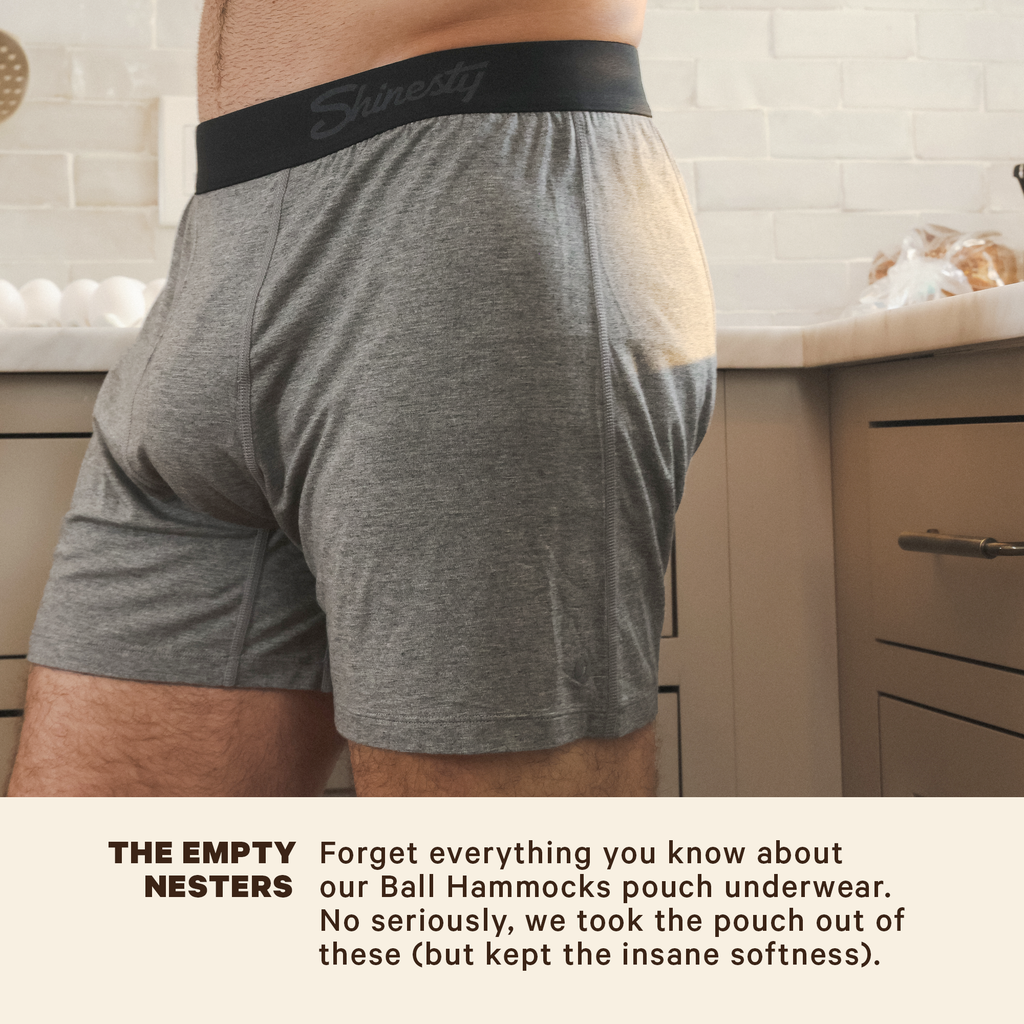 The Rock Solid | Mild Grey Boxers - Shinesty